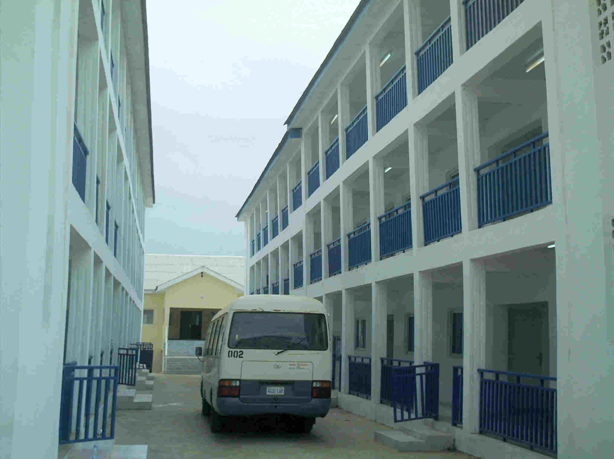 LONDON APARTMENTS: The building housing the campers at the Redemption Camp of RCCG, Nigeria